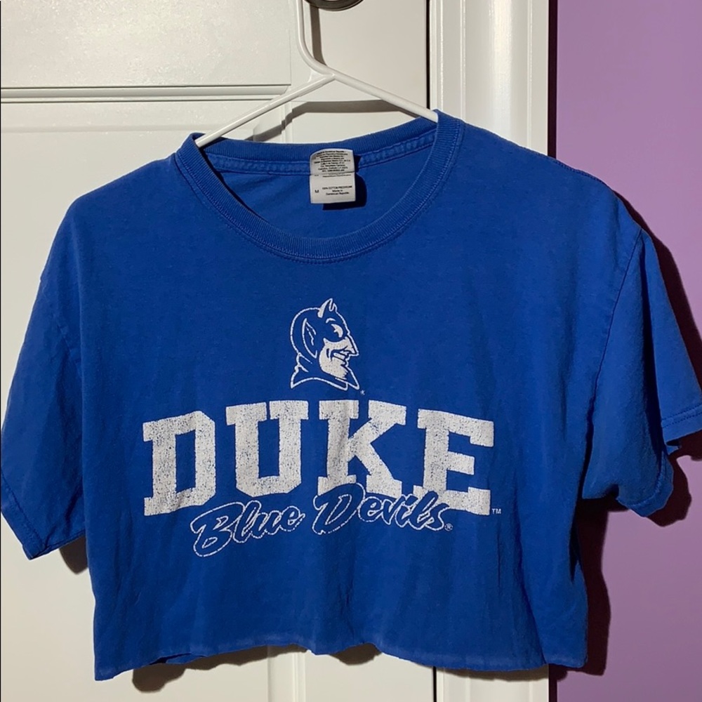 Duke cropped tee